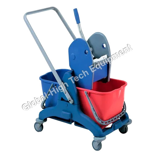 Down-Press Single Mop Wringer Trolley