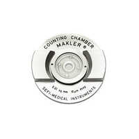 Makler Counting Chamber - High-grade Stainless Steel, Sterilized Design For Accurate Cell Counting And Particle Enumeration