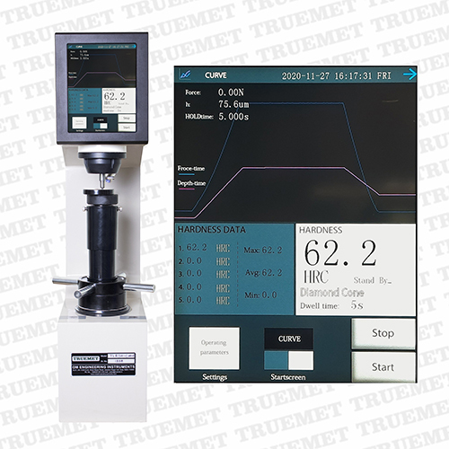 Fully Automatic Touch Screen Load Cell Based Rockwell Hardness Tester (Heavy Duty)