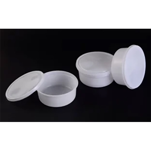 300ml Plastic Food Containers MILKY And BLACK