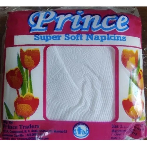30X30 Cm Floral Print Recycled Rectangular Tissue Paper Napkin Application:  Home at Best Price in Palghar