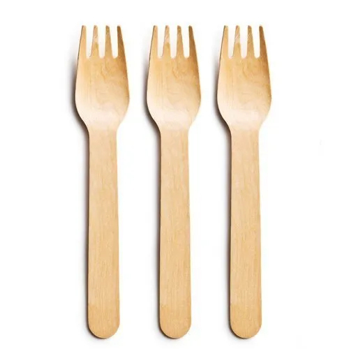 14cm Wooden Fork