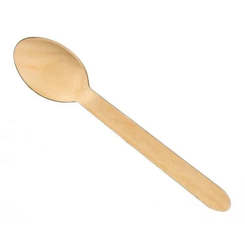 Brown 14Cm Wooden Spoon