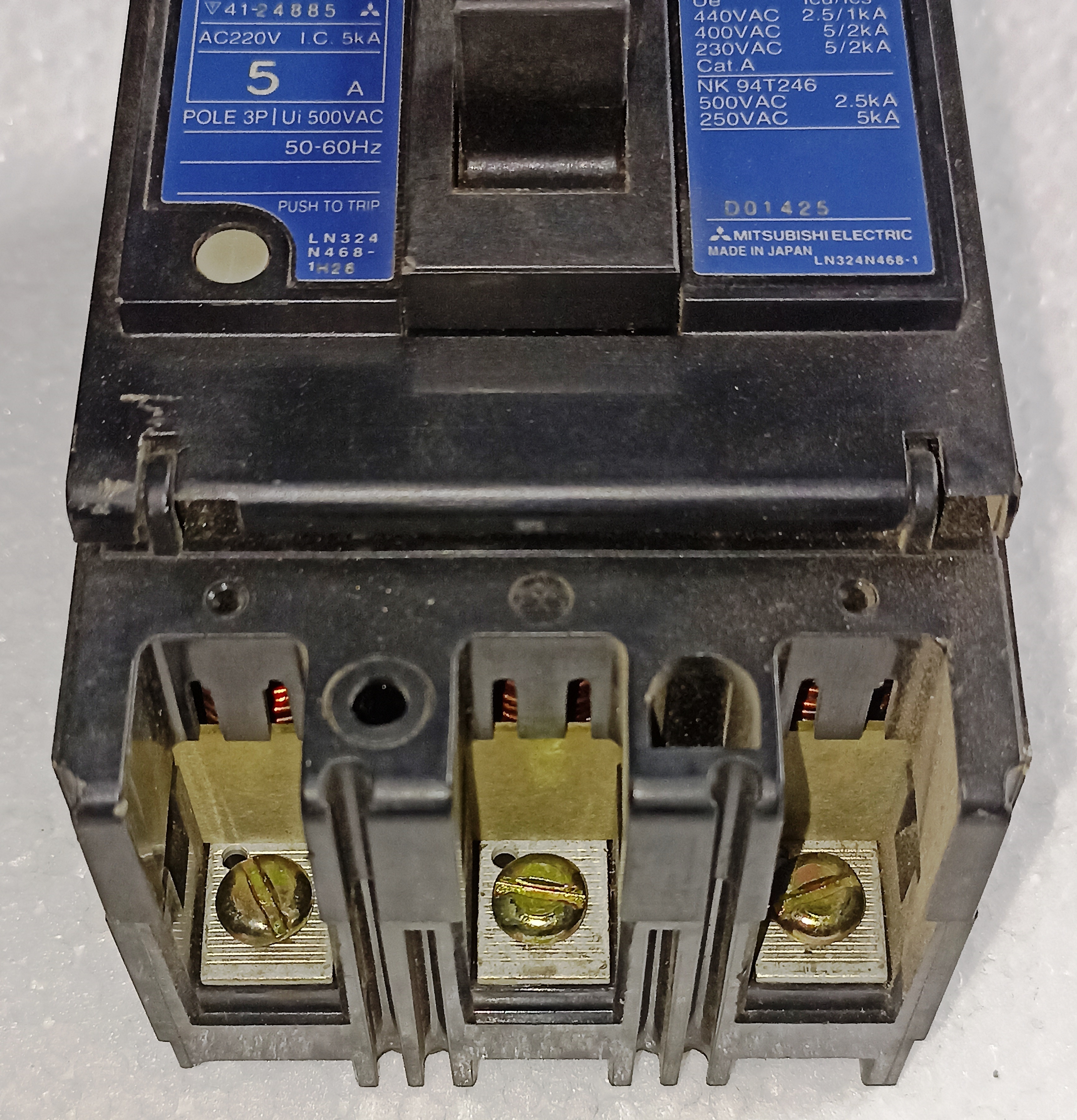 MITSUBISHI (MB30-SP) 5A 3P MCCB