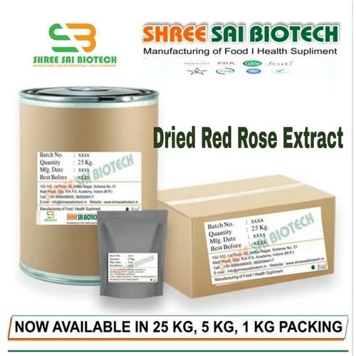 Dried Red Rose Extract