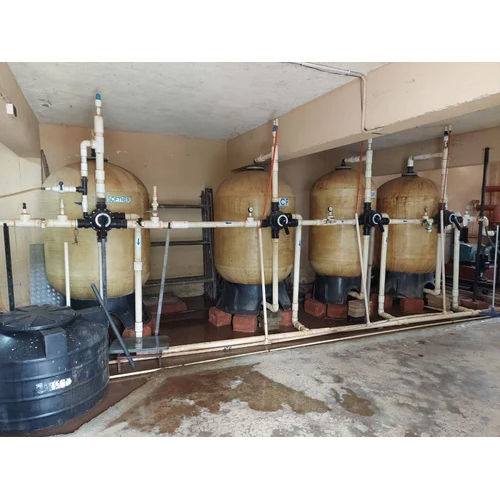 Semi Automatic 20000 Lph Water Treatment Plant