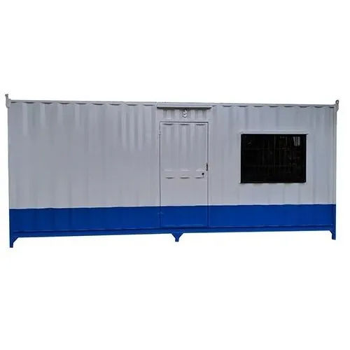 Grey And Blue Portable Office Container