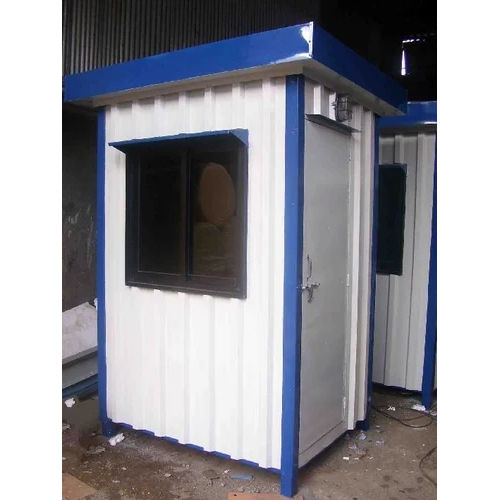 Color Coated Portable Security Cabin