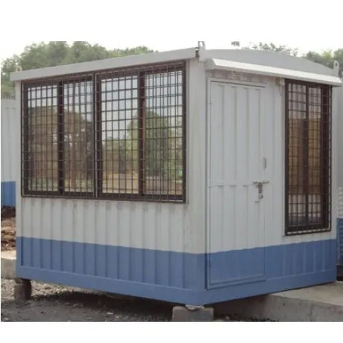 Grey And Blue Modular Ms Portable Cabin