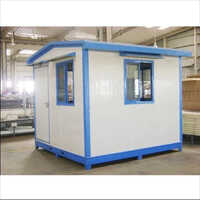 White And Blue Modular Frp Portable Cabin