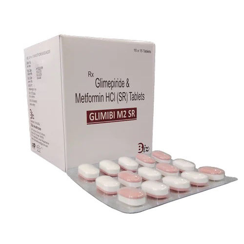 Glimepride And Metformin HCL 500 SR Tablets