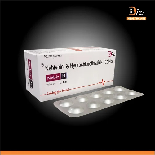 Nebivolol and hydrochlothizide Tablets