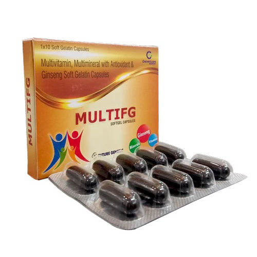 Multivitamin Multimineral With Antioxident And Ginseng Soft Gelatin Capsules