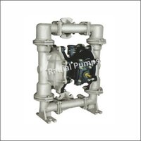 Air Operated Double Diaphragm Pump - Metal, 12 Mm To 80 Mm Size, Medium To High Pressure | Electric Power, High Temperature, 1 Year Warranty, Horizontal Shaft Orientation, Industrial Usage