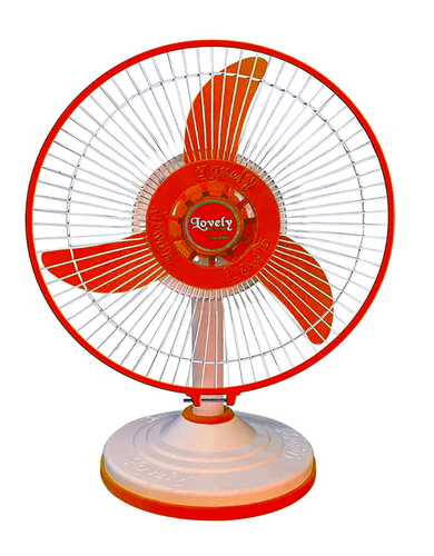 Dc 12Volt 30 Watt King Table Fan - Color: Orange