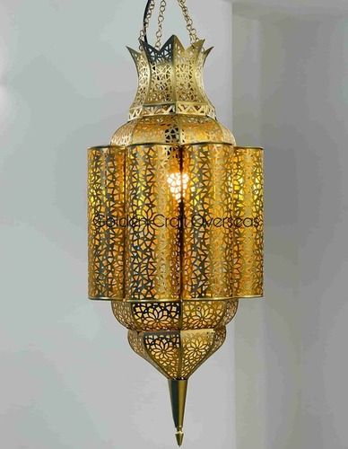 BIg Size Moroccan Hanging Pendant Lamp in iron with powder coated finish