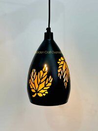 Affordable Hanging Pendant Light in iron with powder coated finish