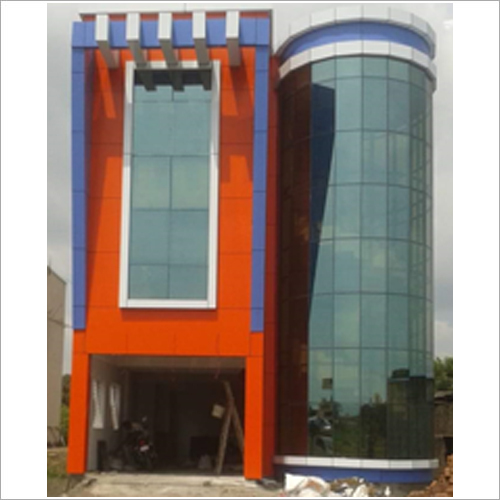 Combined Glass And ACP Sheet