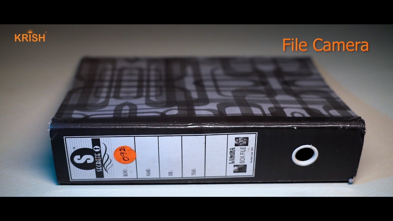 DVR File / Book Spy Camera