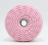 Macrame Cord Thread for craft - Baby Pink