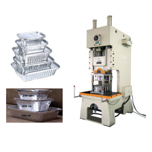 Aluminium Foil Container Making Machine Three Cacity