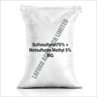 Sulfosulfuron 75% Metsulfuron Methyl 5 %WG