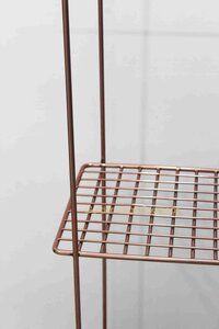 Stainless Steel Towel Holder In Rose gold shiny TPR finish for bathroom