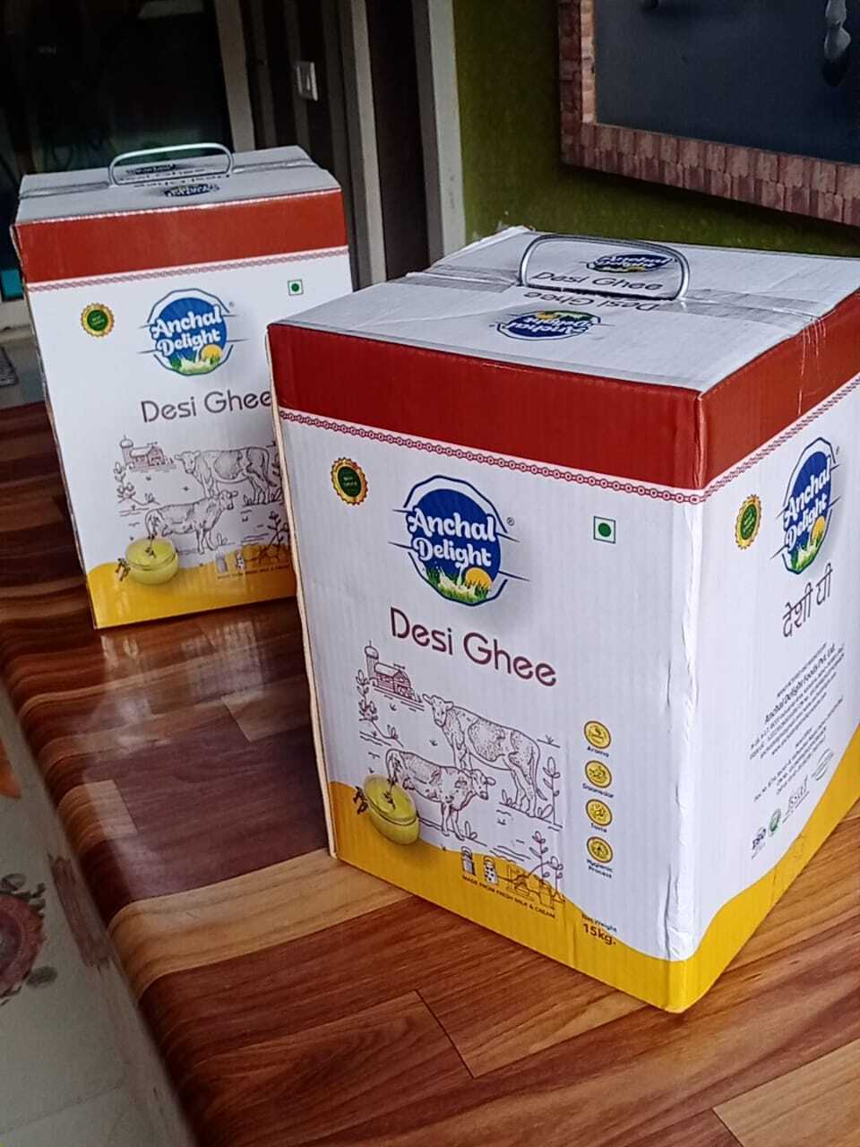 15 kg Anchal delight  Desi Ghee