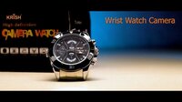 Spy Camera Wrist Watch - 32 Gb Memory, Hd Video Recording At 30 Fps, Discreet Design With Optical Sensor | Avi Format Compatibility, Rechargeable Battery
