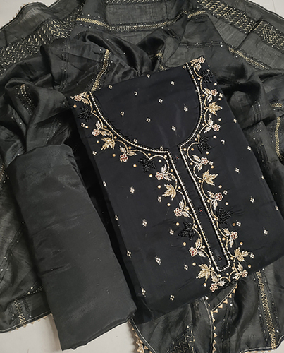 New Designer ButtiHandWork DressMaterial