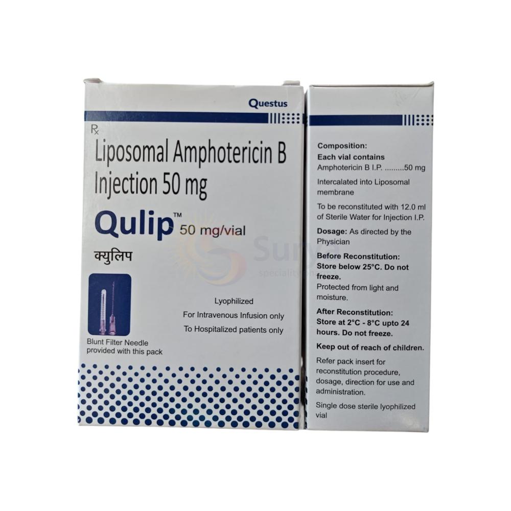 Liposomal Amphotericin B 50MG (QULIP 50 INJ)