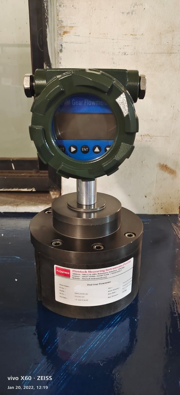 Oval Gear Oil Flow Meters