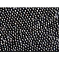 Cast Steel Shot - Stainless Steel, 0.5-10 Mm Diameter, Black Color, Plating Surface | Durable Abrasive For Cleaning, Deburring, And Finishing
