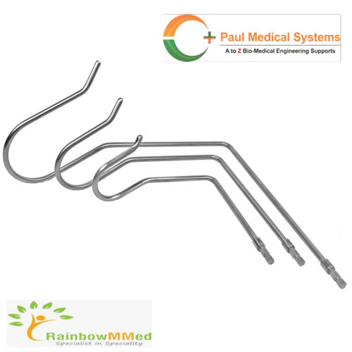 Stainless Steel Reusable Nathanson Hooks For Laparoscopic Surgery