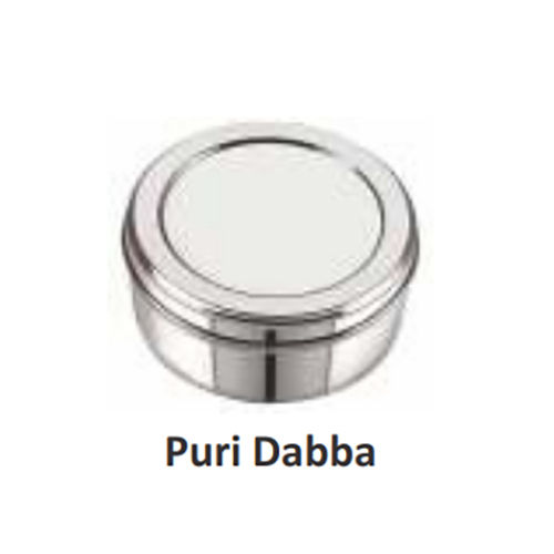 Stainless Steel Puri Dabba Utensils