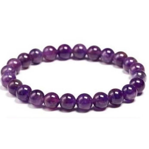 Round Amethyst Bracelet