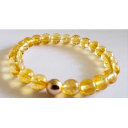 Yellow Citrine bracelet