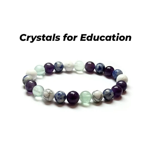 Education crystal bracelet