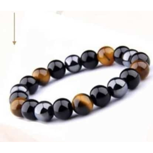 Triple Protection Gemstone Bracelet