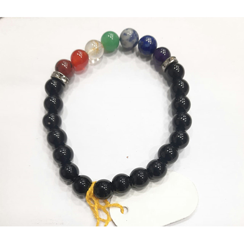Seven chakra Black turmoline Bracelets