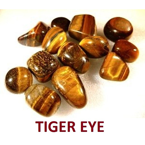 Tiger eye tumble