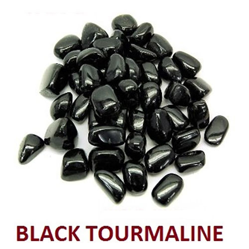 Stone Black Tourmaline Tumble