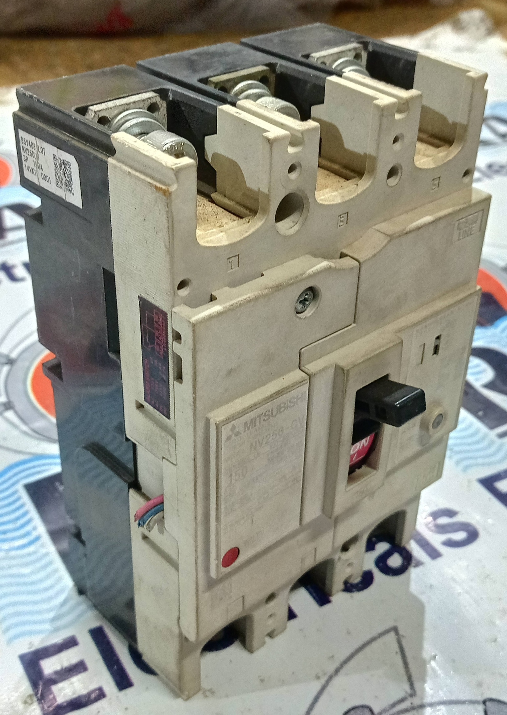 MITSUBISHI (NV250-CV) 150A 3P MCCB