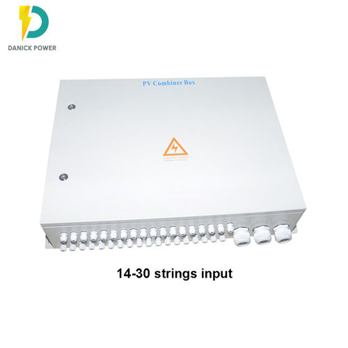 16 in 1 out Intelligent Monitoring PV Combiner Box