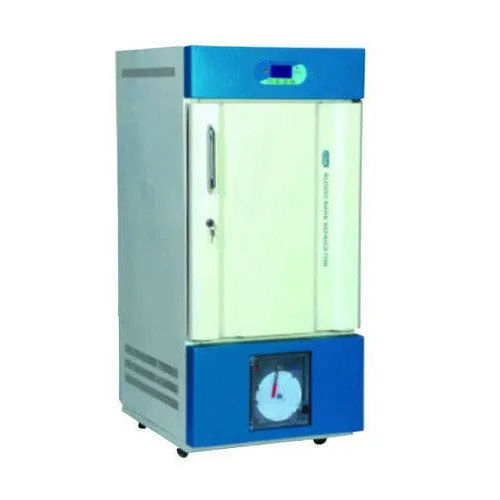 Blood Bank Refrigerator - Stainless Steel, Industrial Application | White Color, Designed for Hospital Use