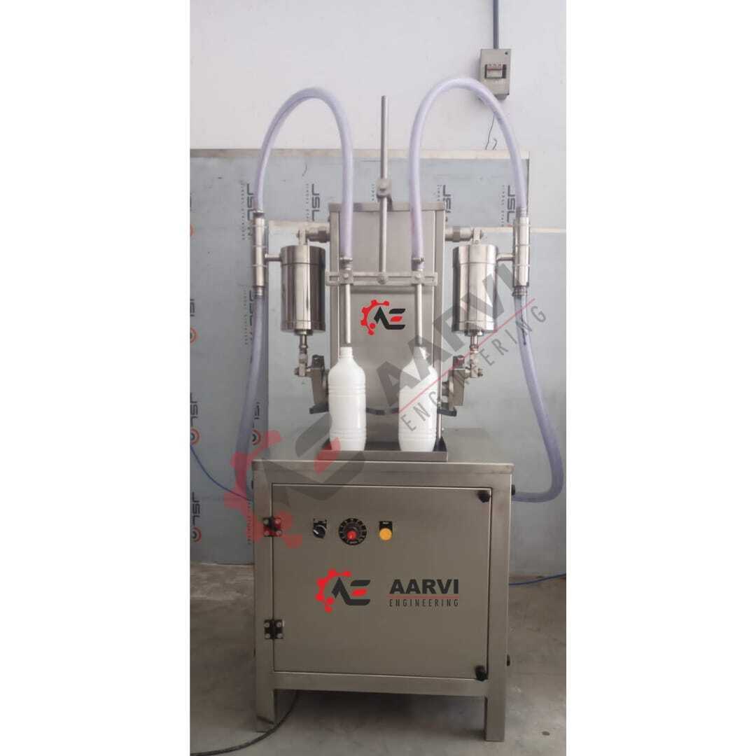 Semi Automatic Hair Oil Filling Machine