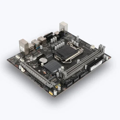 Black Zebronics Motherboard