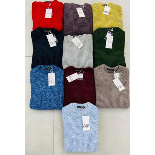 Multicolor Mens Pullover