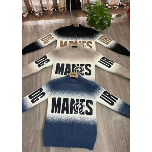 Long Sleeves Mens Cotton Pullover