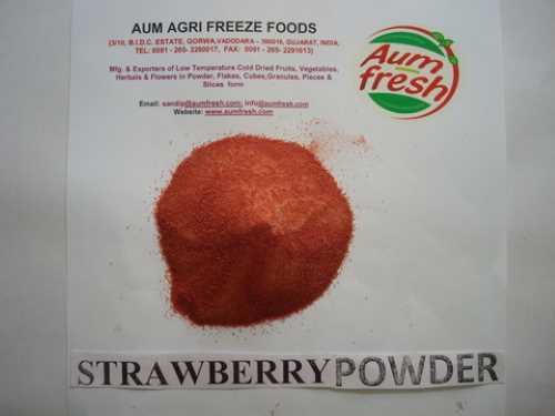 Organic Freeze Dried Strawberry Powder